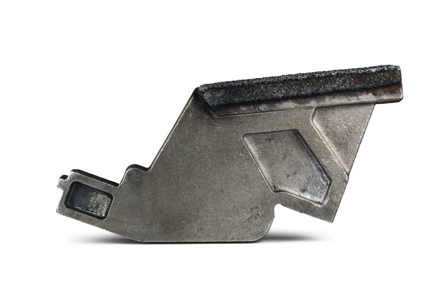 HRT® przeciwnóż pasujący do szybkoobrotowych rozdrabniaczy Doppstadt i Terex (pasujący do starego typu AK i TBGseries) z WearShield® wokół krawędzi