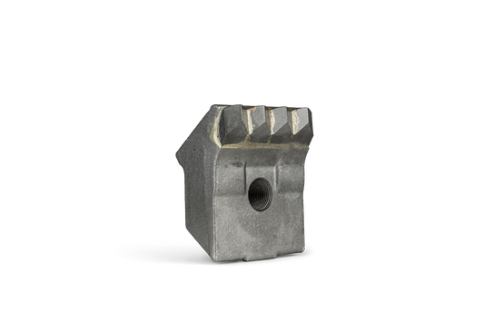 Narzędzie HRT® z czterema końcówkami z węglika wolframu pasujące do rozdrabniaczy Jenz serii AZ (szerokość 80 mm)