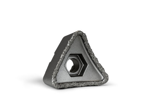 Narzędzie HRT® pasujące do niszczarek Komptech Terminator (końcówka trójkątna)