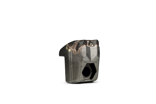 Narzędzie HRT® pasujące do mulczerów TMC Cancela (alternatywa dla typu F19) z 3 końcówkami z węglika wolframu